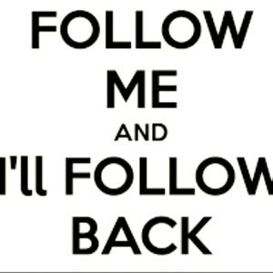 Follow me & I will Follow you back 🤩